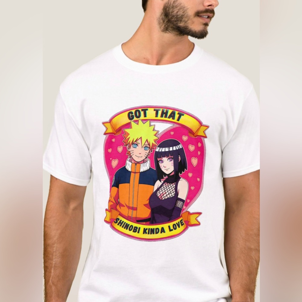 Naruto Valentines Couples Shirt